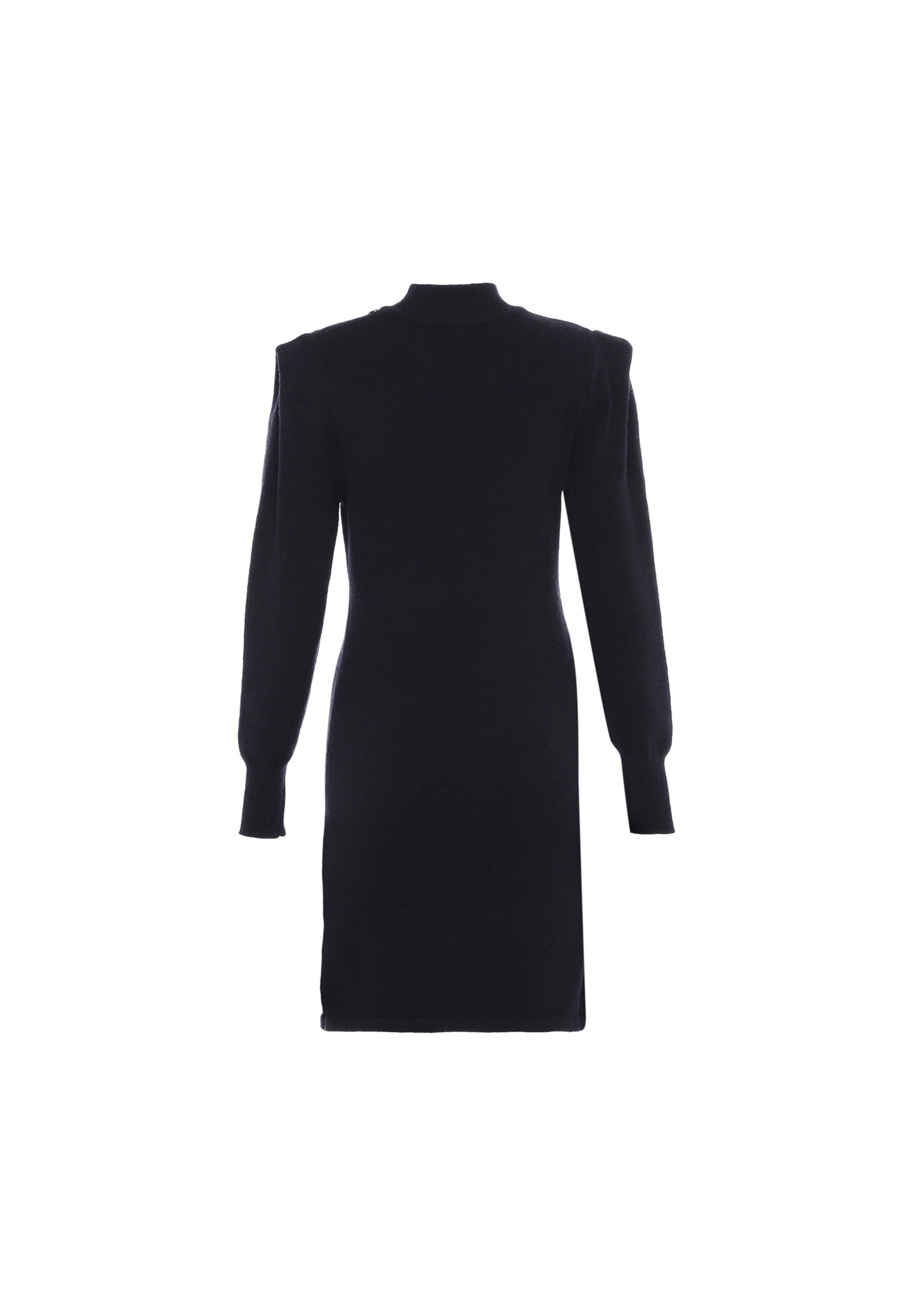 faina - Vestido de punto en negro