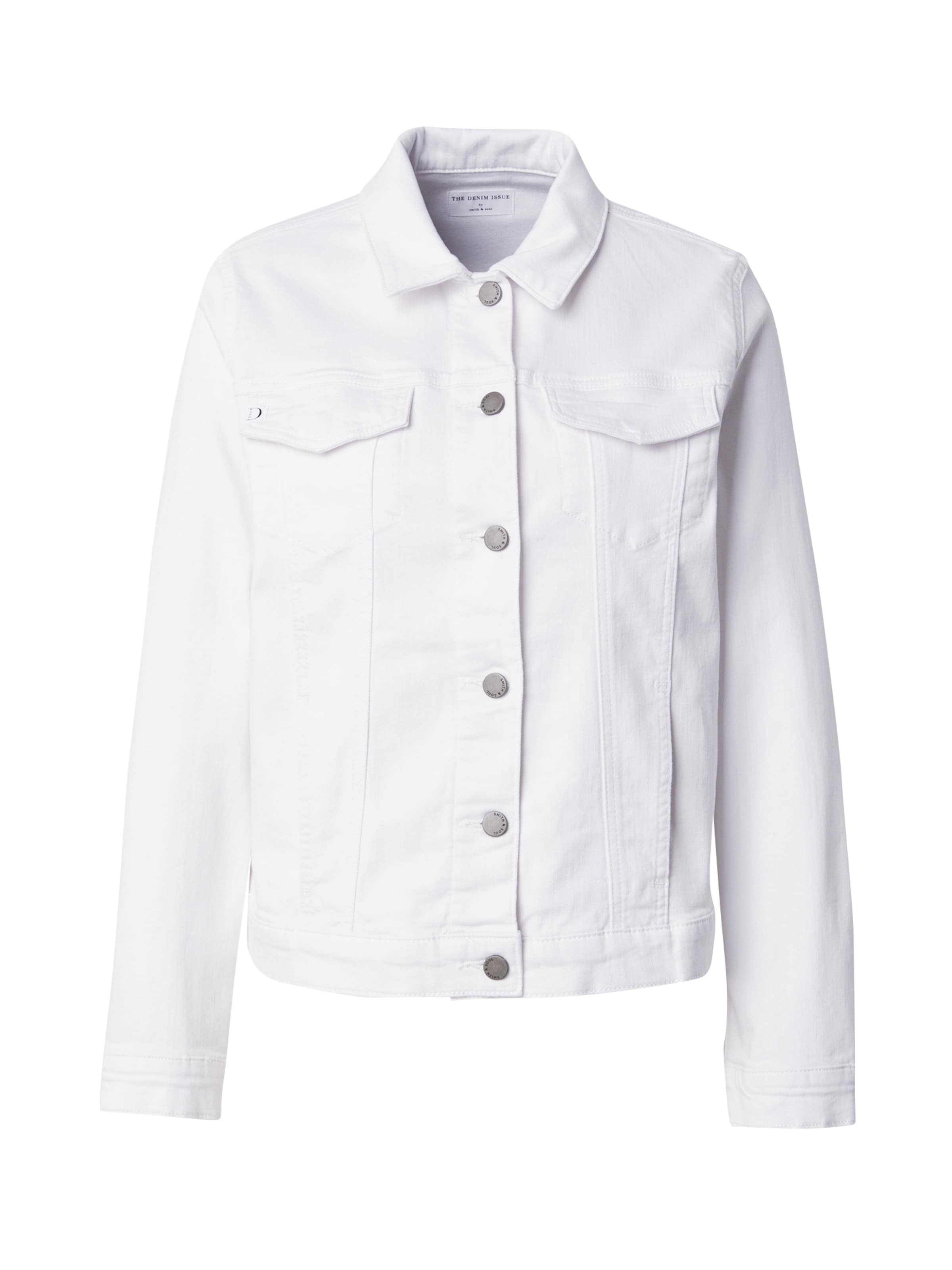 Smith&Soul Between-season jacket 'Melli' in White: front