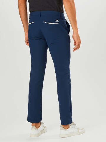 ADIDAS GOLF Regular Workout Pants in Blue