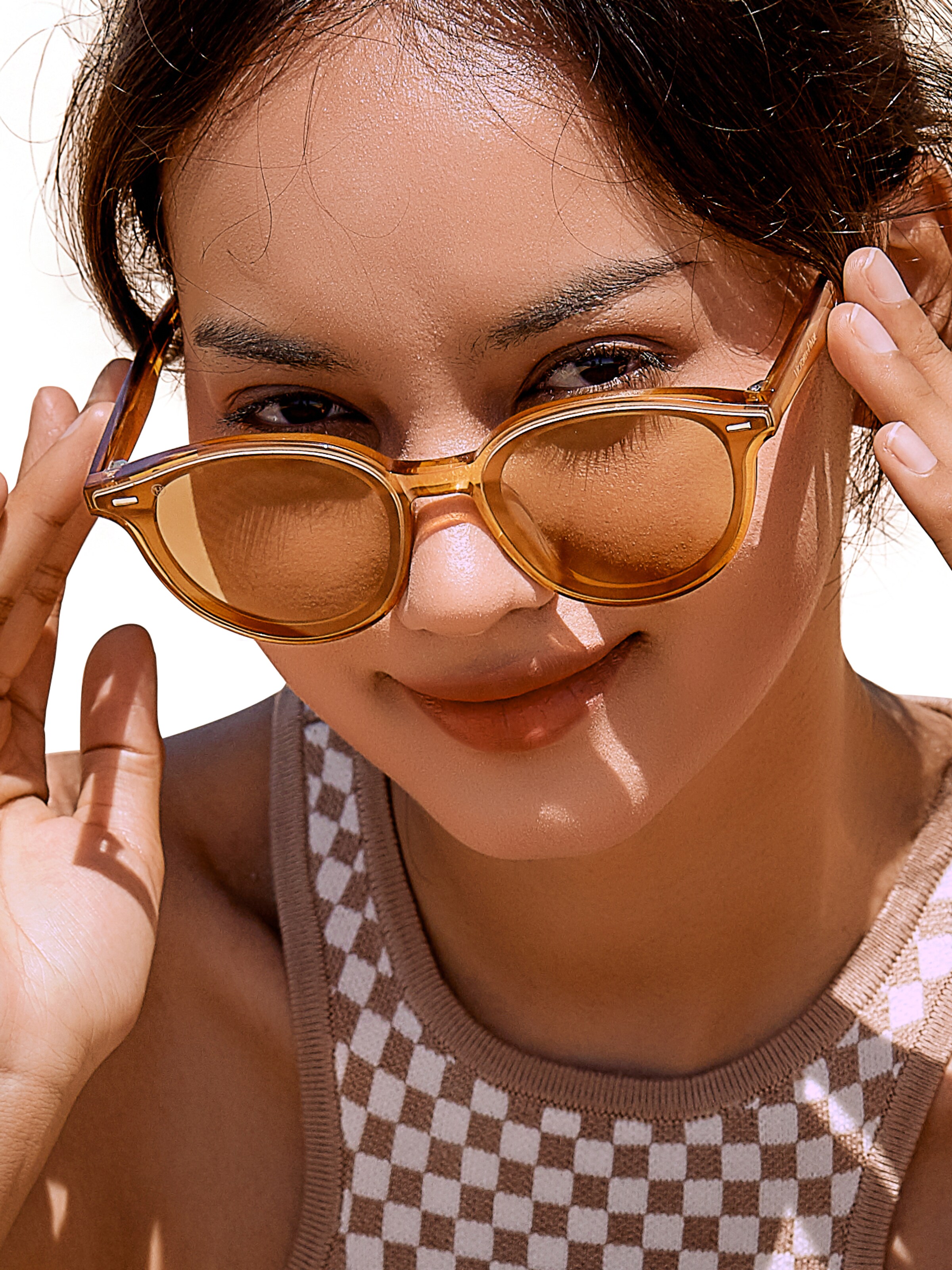 Victoria Hyde - Óculos de sol 'Una' em bronze