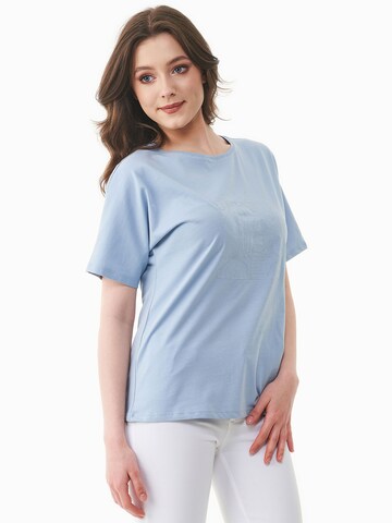 Organication T-Shirt in Blau
