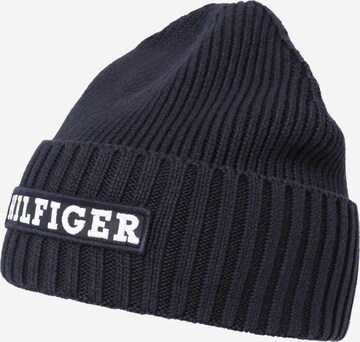 TOMMY HILFIGER - Gorra en azul: frente