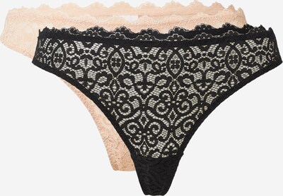 ABOUT YOU String 'Sila' i nude / sort, Produktvisning