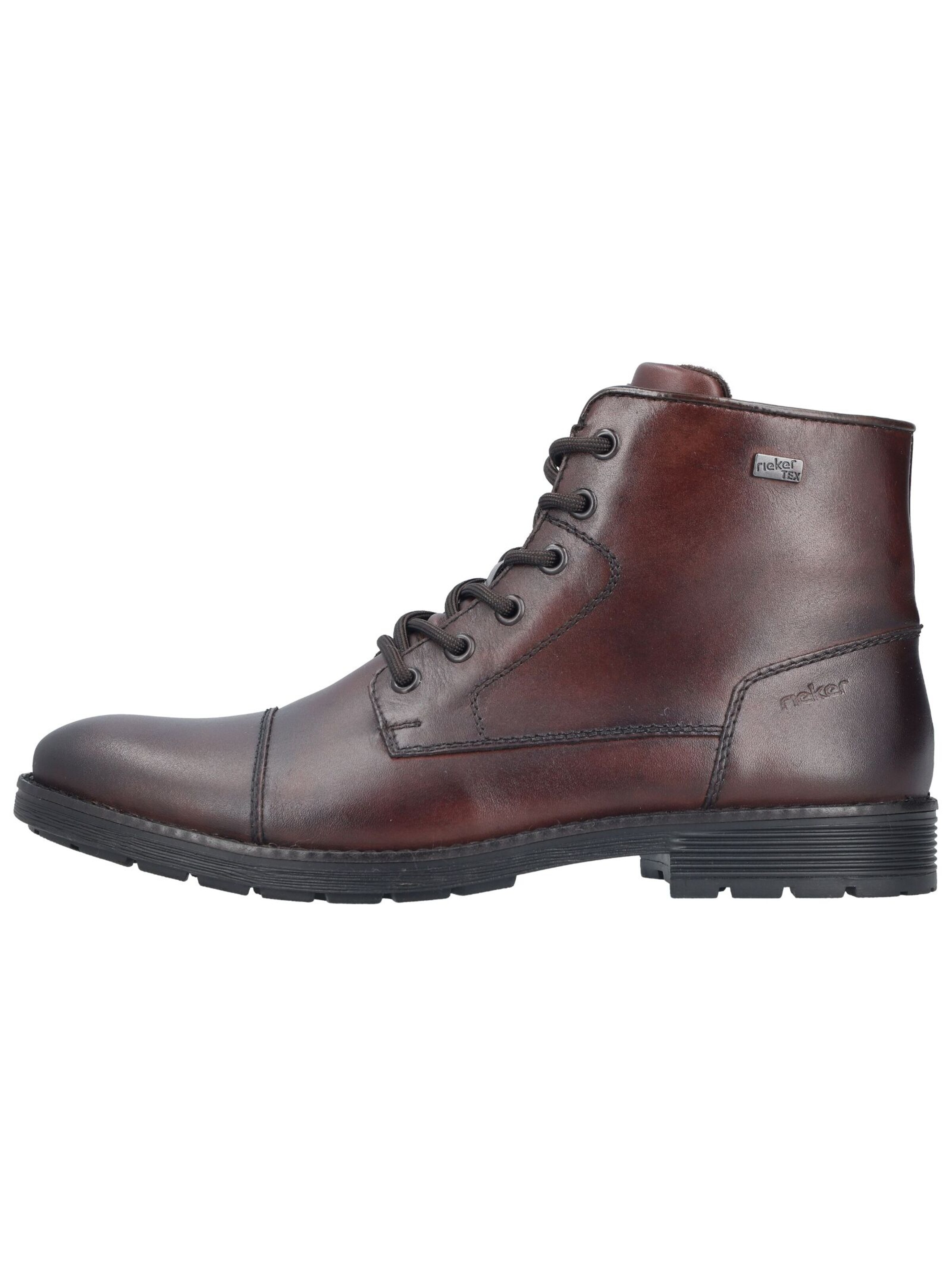 Boots stringati di Rieker in marrone