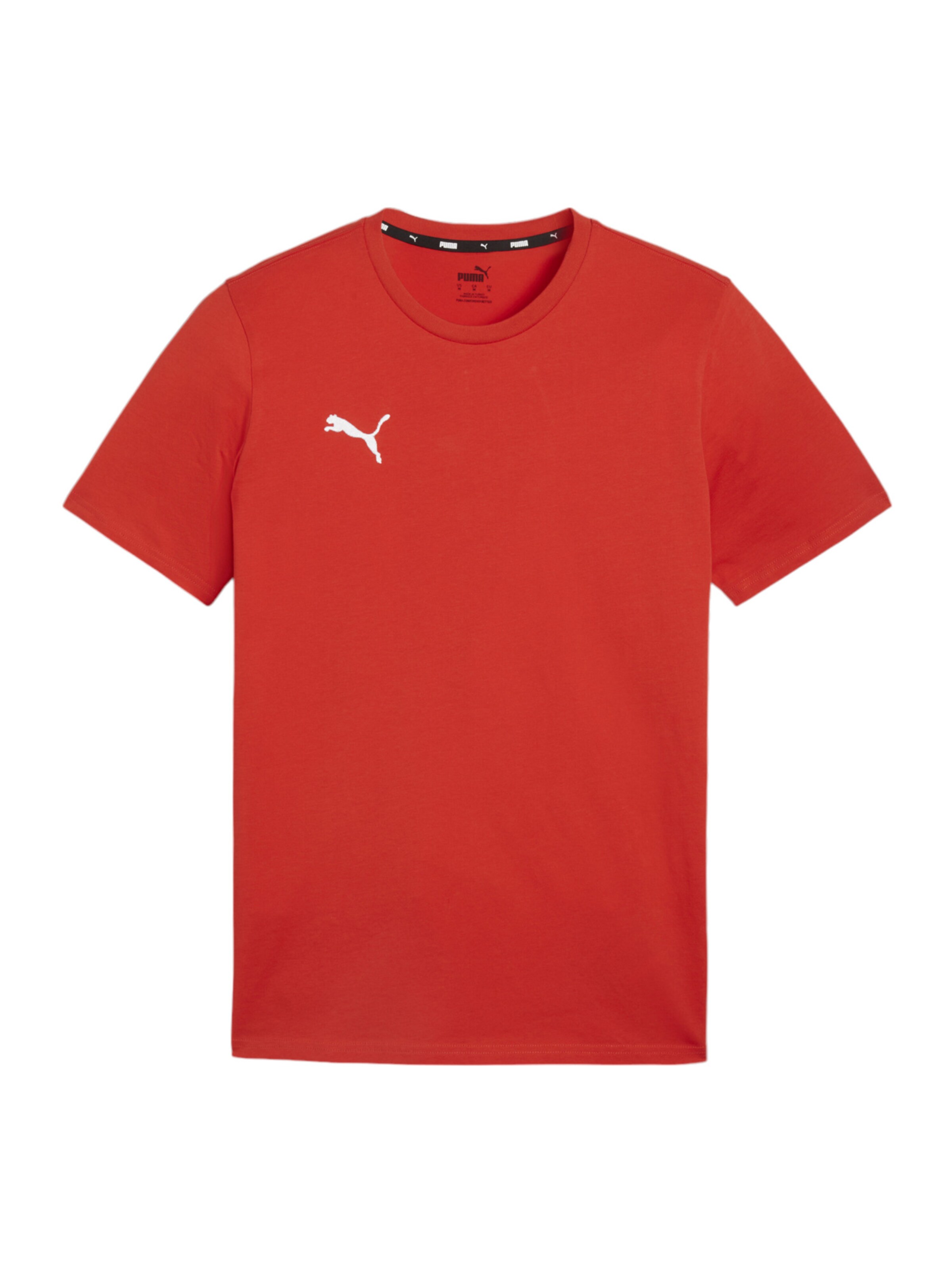 PUMA Performance Shirt 'teamGoal' in Red: front