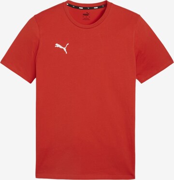 PUMA Regular Performance Shirt 'teamGoal' in Red: front