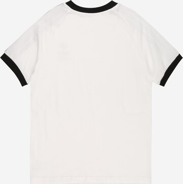 ADIDAS ORIGINALS T-Shirt 'Adicolor 3-Stripes' in Weiß