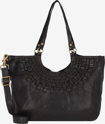 Campomaggi Shopper in Black: front