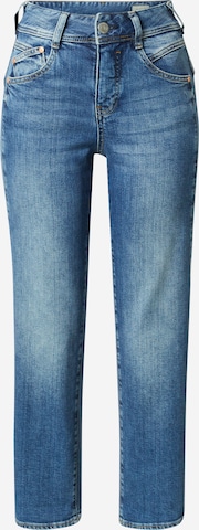 Herrlicher Tapered Jeans 'Gila' in Blauw: voorkant