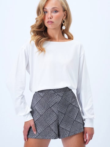 T-shirt Trend Alaçatı Stili en blanc : devant