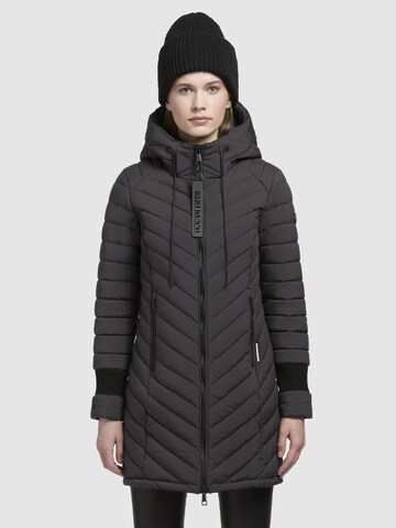 Cappotto invernale 'Nita3' di khujo in grigio: frontale