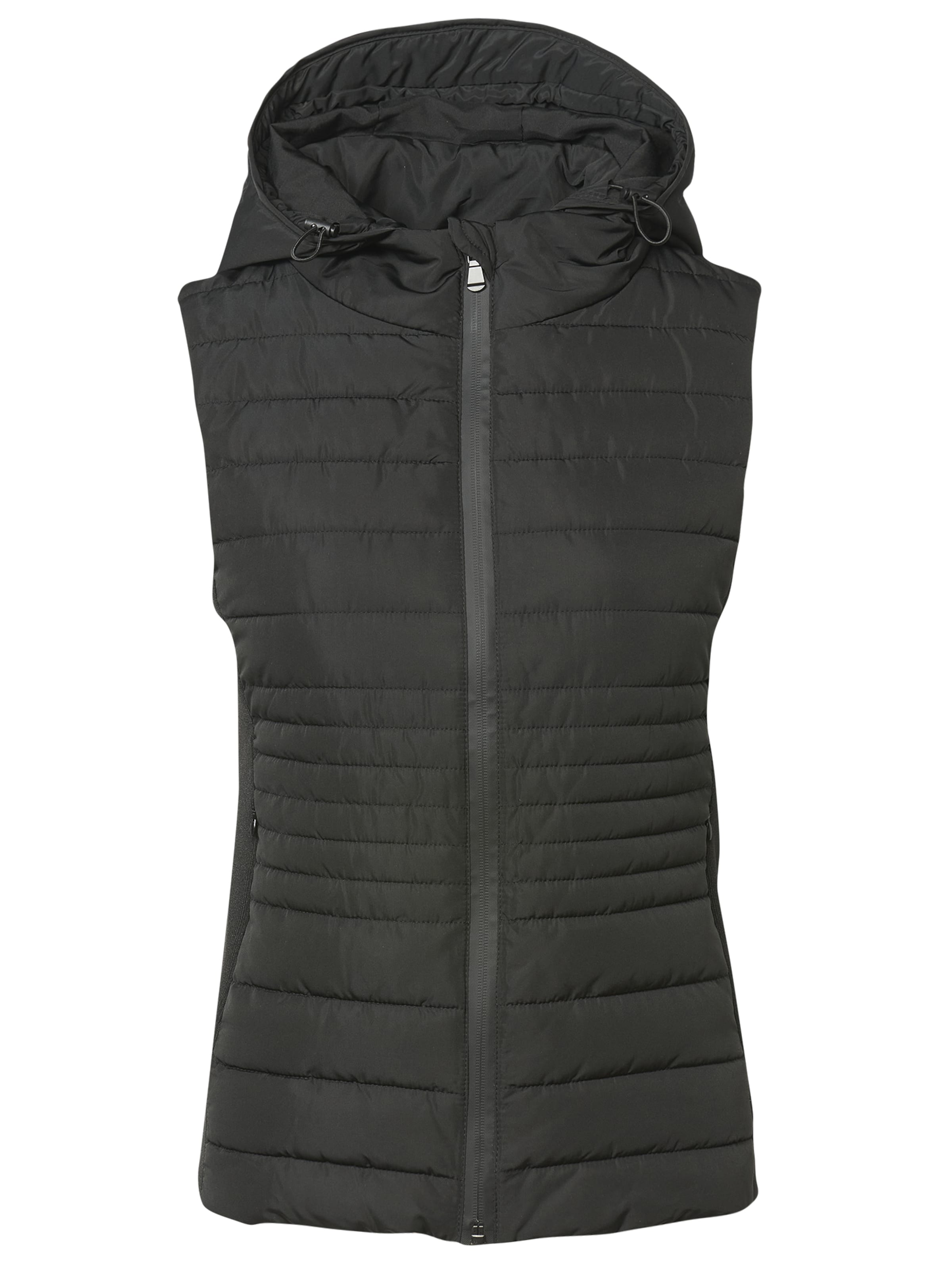 KOROSHI Weste in Schwarz: Vorderseite