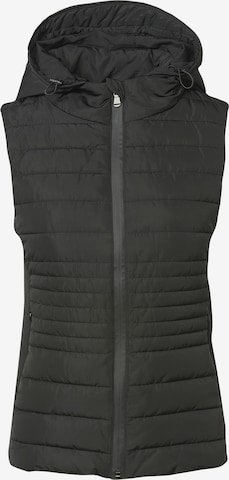 KOROSHI Bodywarmer in Zwart: voorkant