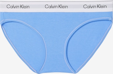 Slip Calvin Klein Underwear en bleu : devant