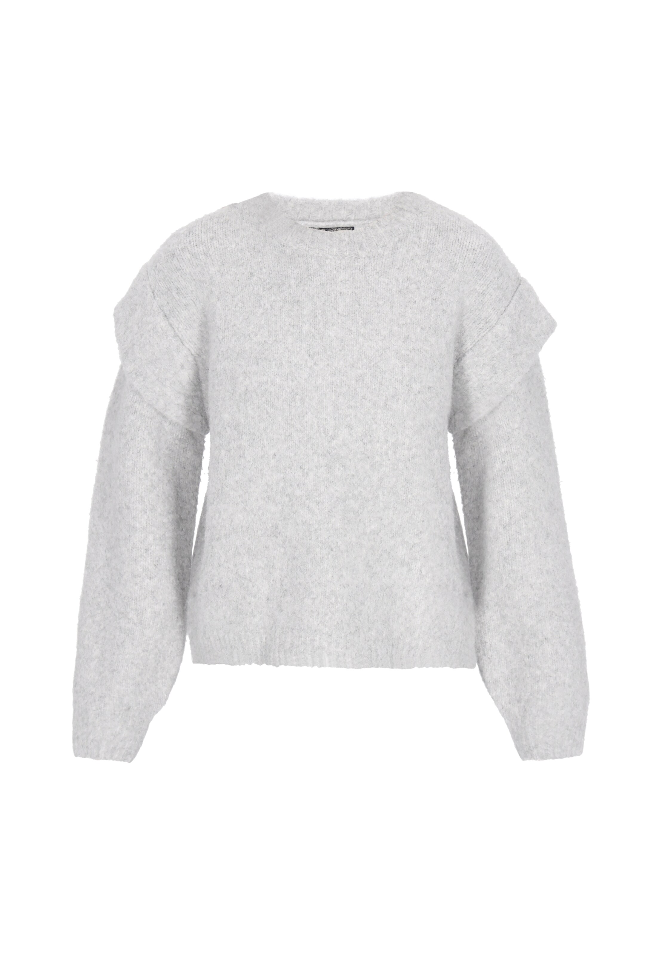 Pull-over DreiMaster Vintage en gris : devant