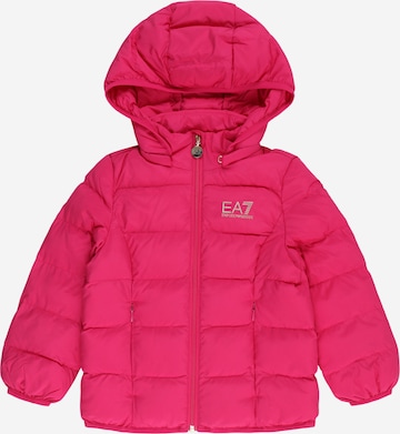 EA7 Emporio Armani - Chaqueta de entretiempo en rosa: frente