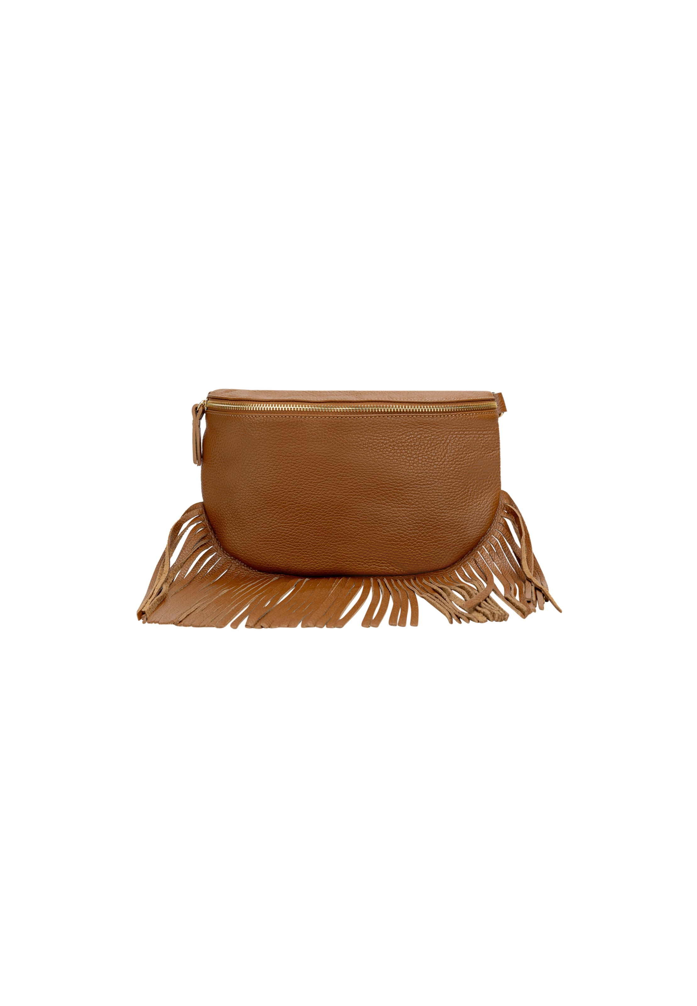 IZIA - Mala de ombro em castanho: frente