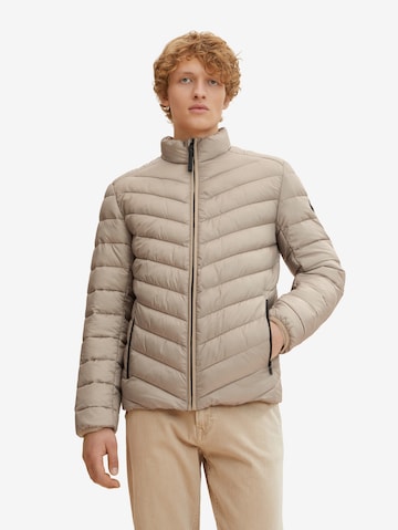 TOM TAILOR Between-Season Jacket in Beige: front