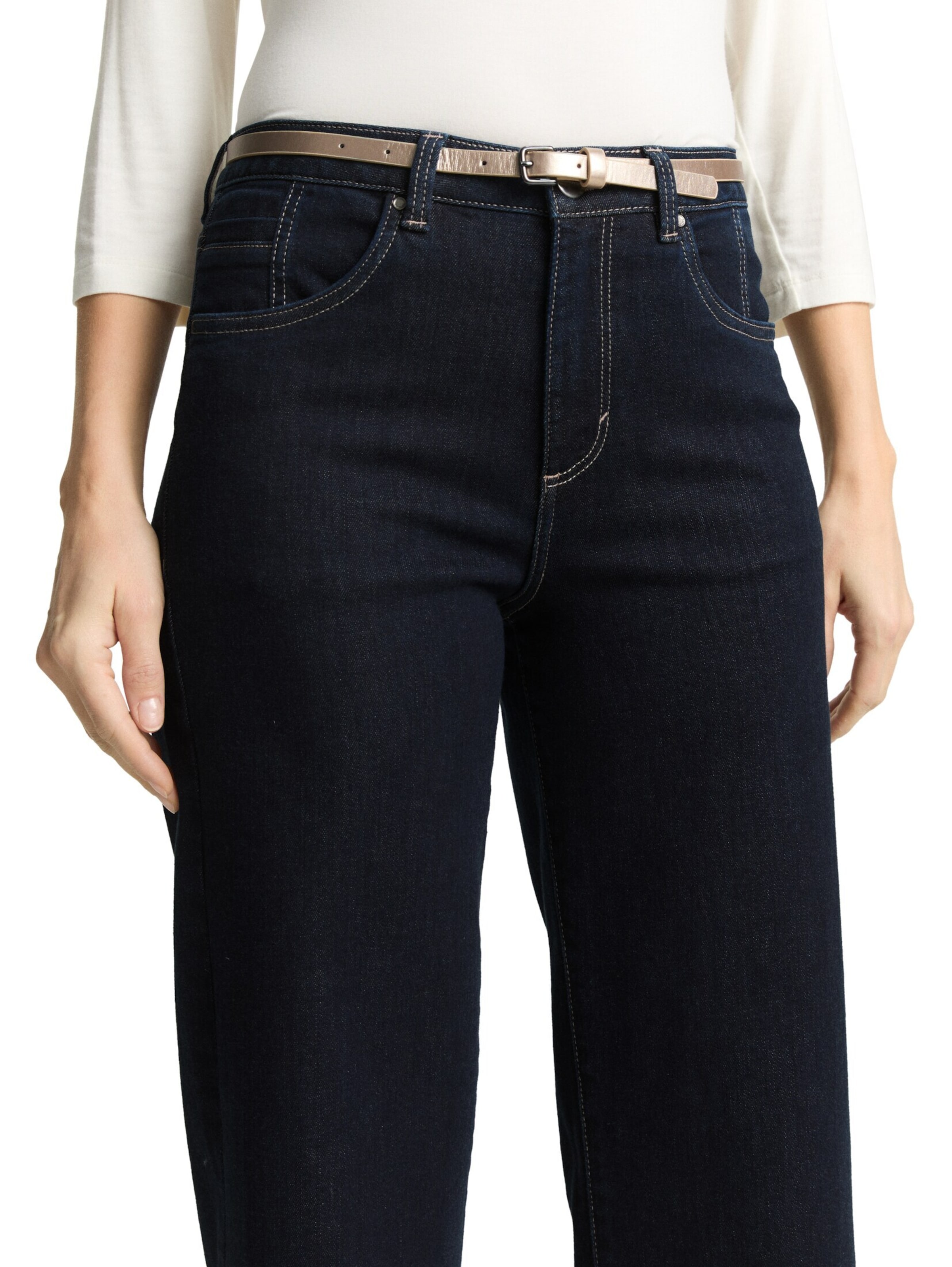 TOM TAILOR Wide leg Jeans in Blue
