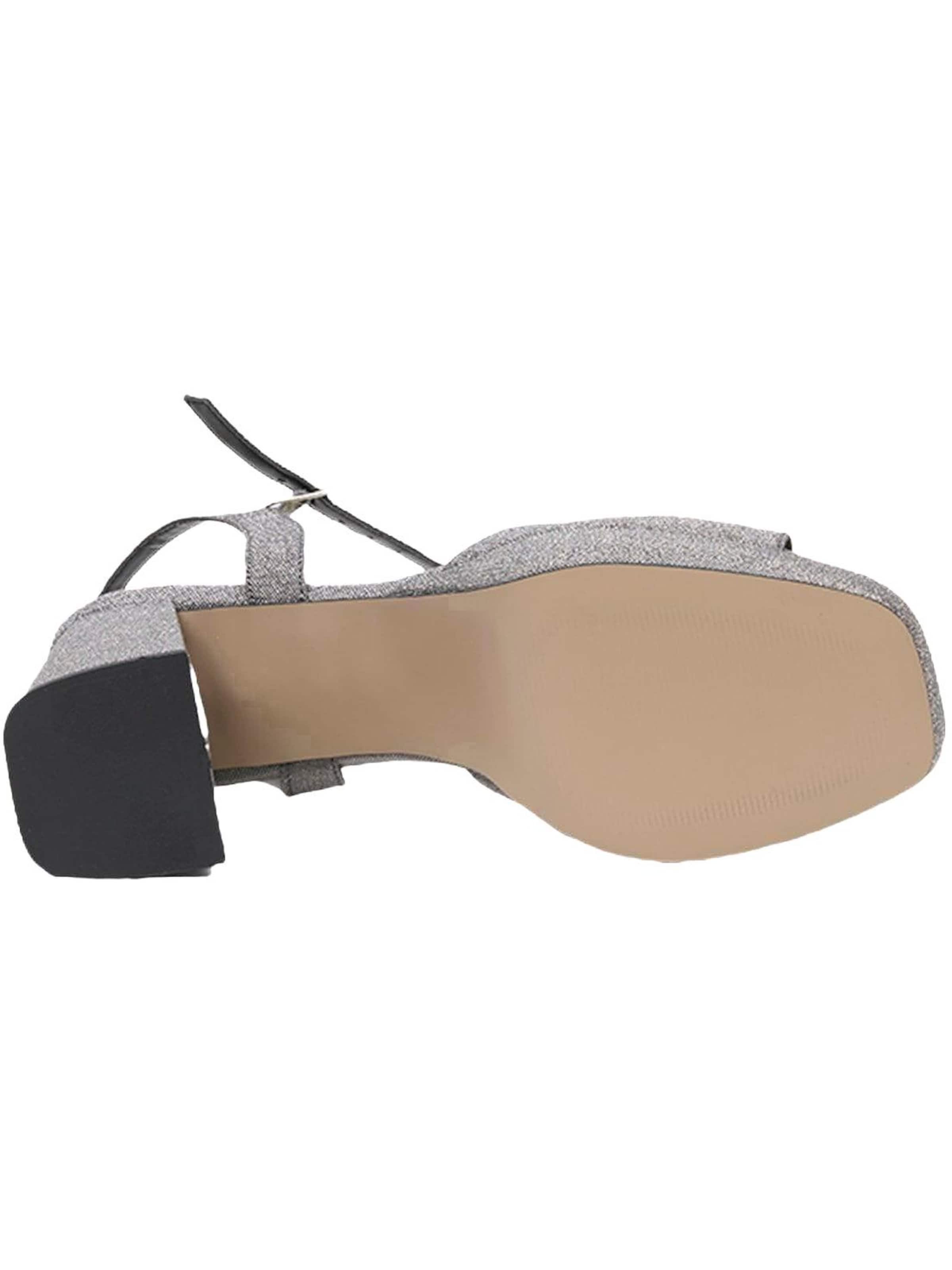 Desa Sandalen met riem 'Pumps' in Grijs