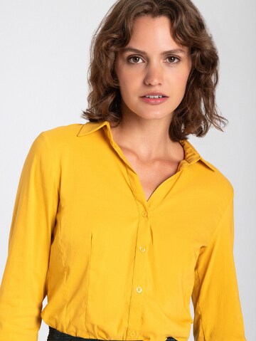MORE & MORE Blouse 'Billa' in Yellow