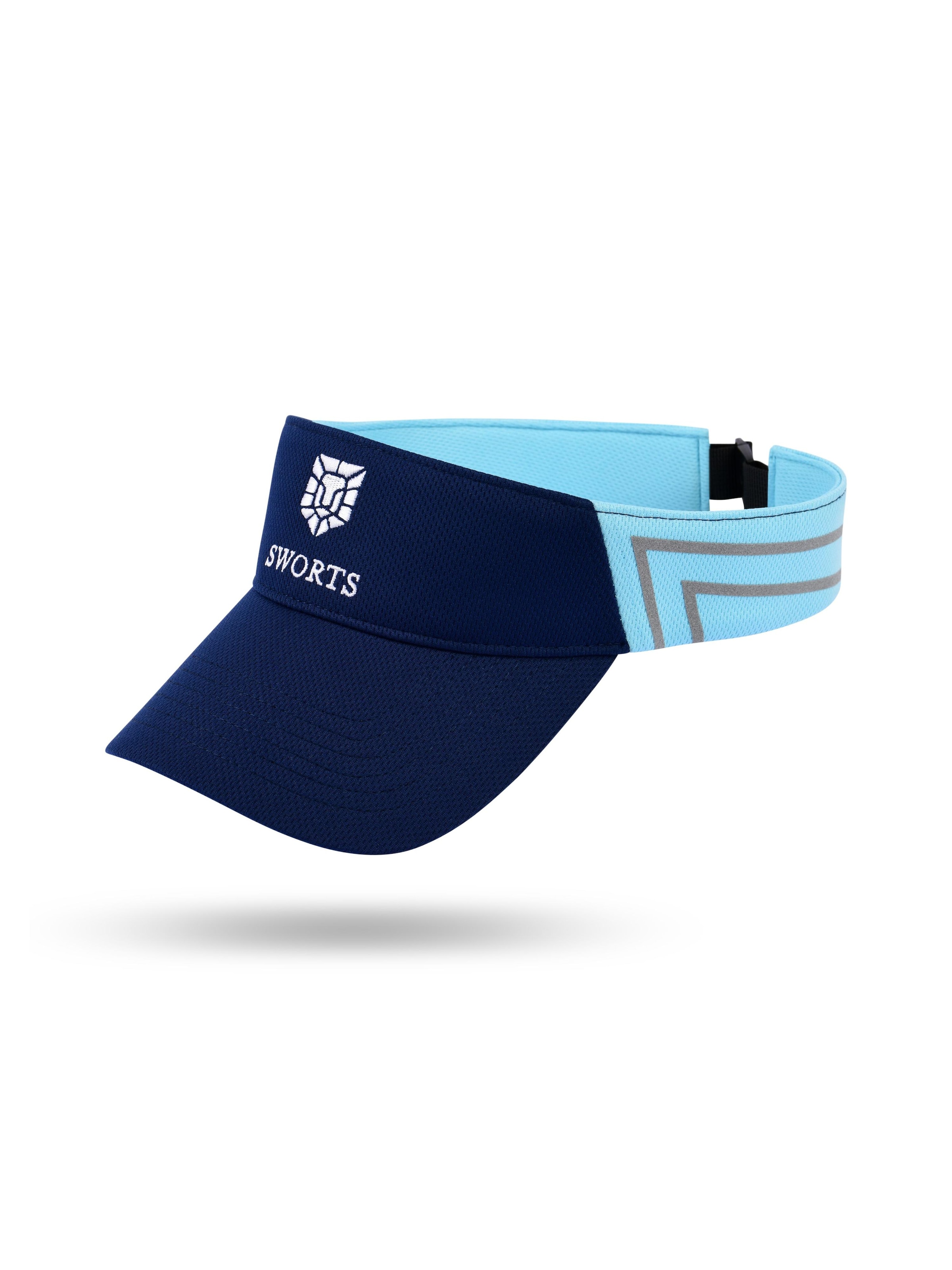 SWORTS Visor 'Glory' in Blue: front