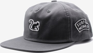 Surf Monkey Czapka z daszkiem '5-Panel Cap Organic' w kolorze szary: przód