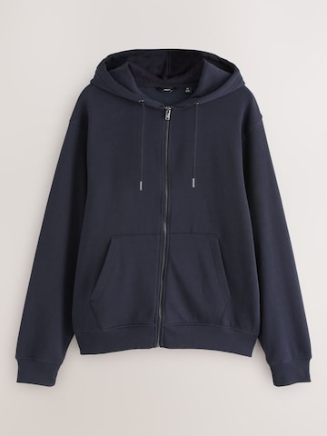 Next Sweatjakke i blå