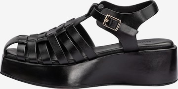 Sandales à lanières 'VEGA FRAME' LLOYD en noir : devant