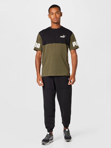 PUMA Tapered Broek 'Downtown' in Zwart