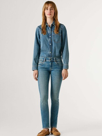 Pepe Jeans Slimfit Jeans 'Brooke' in Blau