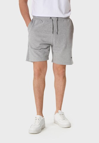 Oldskull Regular Sweatshorts 'Basic Osk' in Grau: Vorderseite