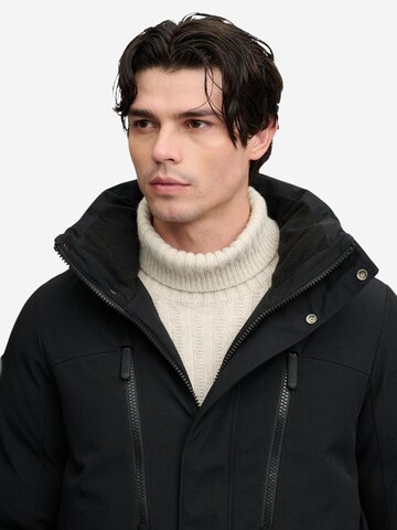 Superdry Winterparka 'City Parka SDM5012434A' in Zwart