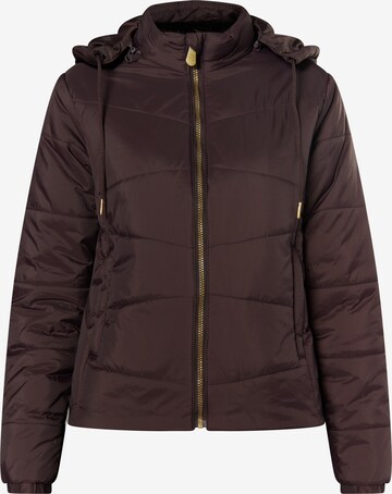 faina Between-Season Jacket 'Tassia' in Brown: front