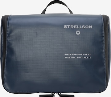 STRELLSON Toiletry Bag 'Benny' in Blue: front
