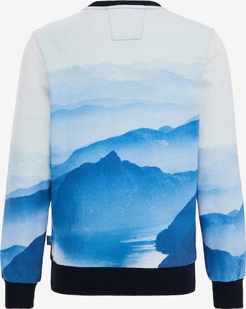 WE Fashion - Sweatshirt em azul