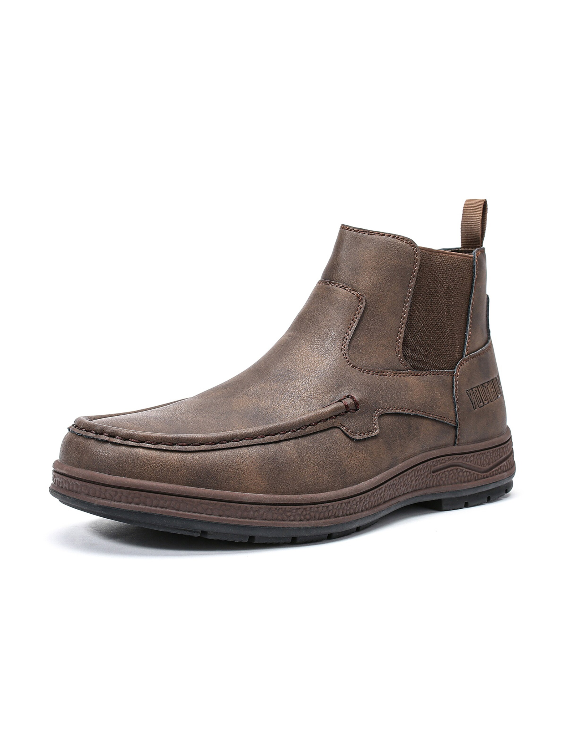 YOUTHUP Boots in Brown: front