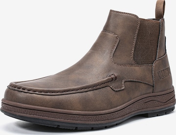 YOUTHUP Boots in Braun: Vorderseite