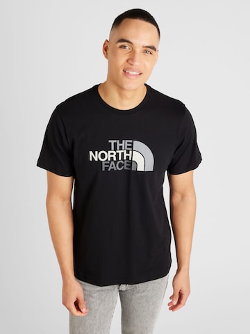 THE NORTH FACE Тениска 'Easy' в черно: отпред