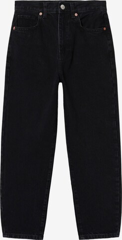 MANGO Loose fit Jeans 'Cris' in Black: front