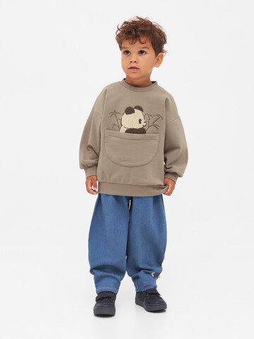That's Mine Sweatshirt 'Sava' in Braun