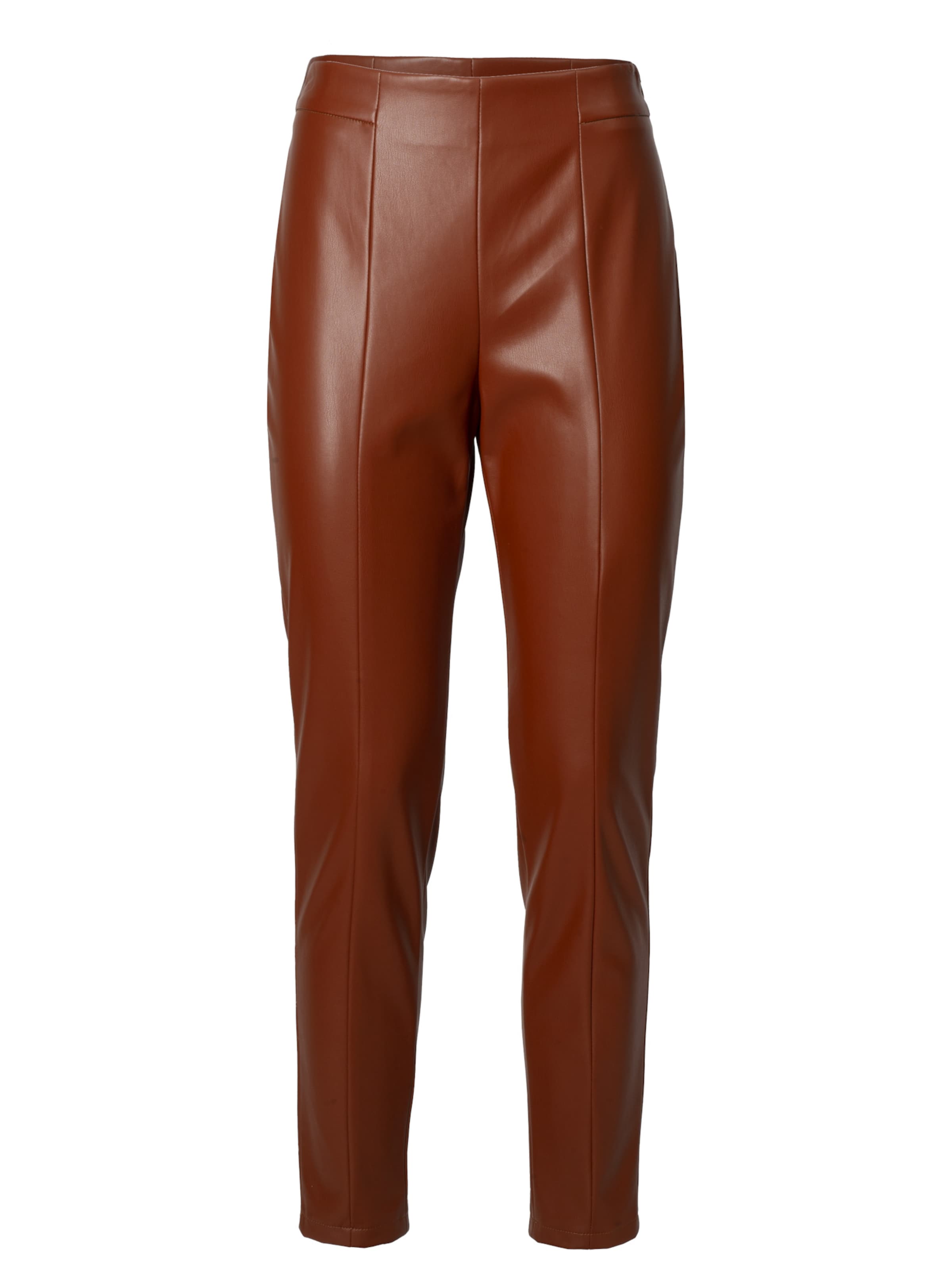 Influencer Skinny Trousers in Beige: front