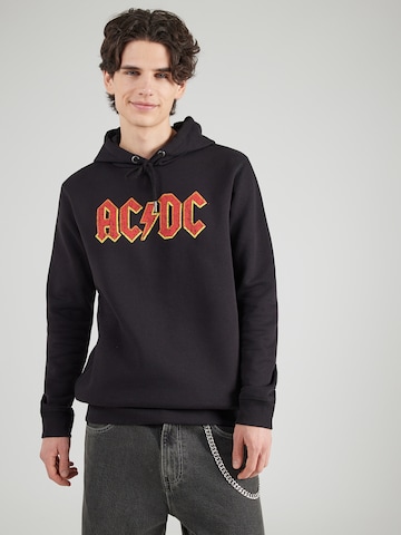 AMPLIFIED Sweatshirt 'ACDC' in Black: front