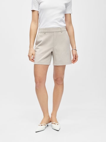 OBJECT regular Bukser 'OBJLisa' i beige: forside