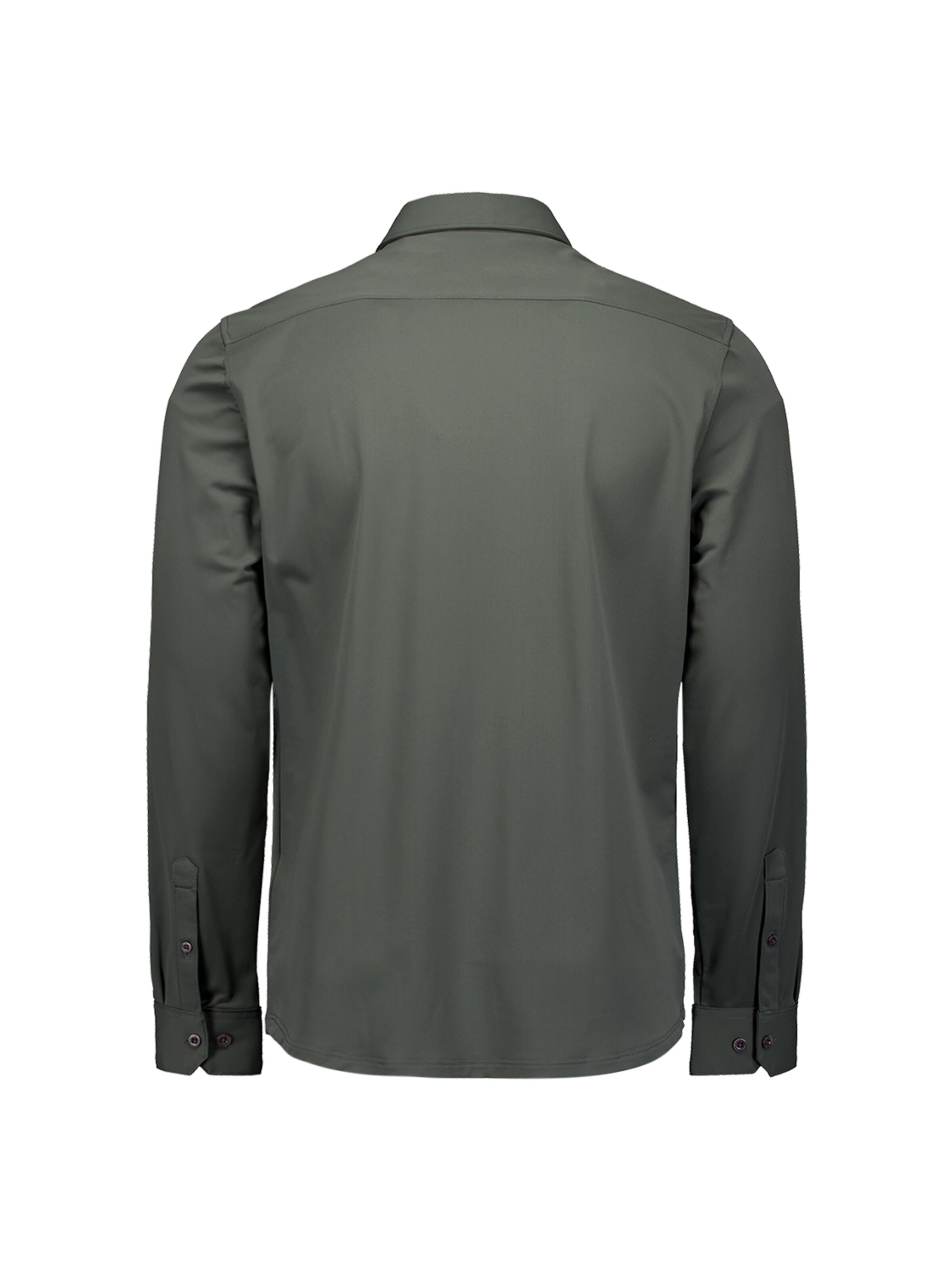 No Excess Regular fit Button Up Shirt in Grey