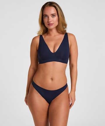 Hunkemöller T-Shirt BH in Blau: Vorderseite