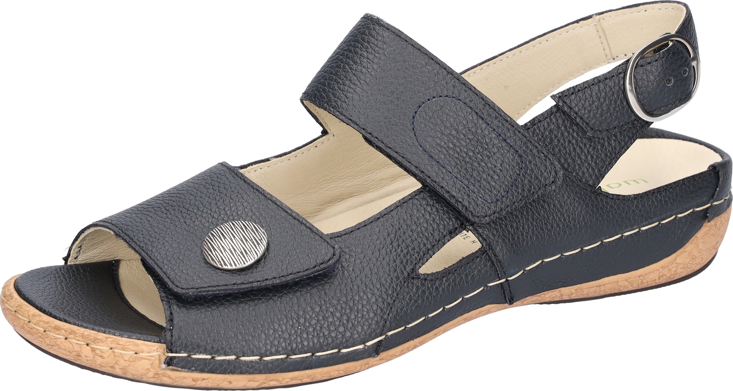 WALDLÄUFER Sandale in Blau: Vorderseite