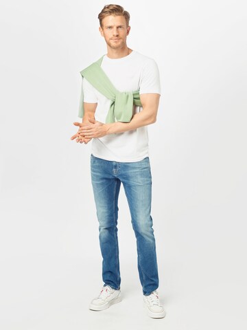 JOOP! Jeans T-shirt 'Alphis' i vit