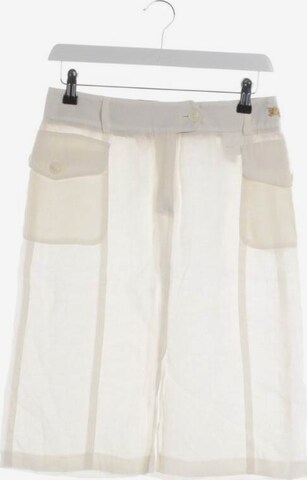 BURBERRY Skirt in M in White: front