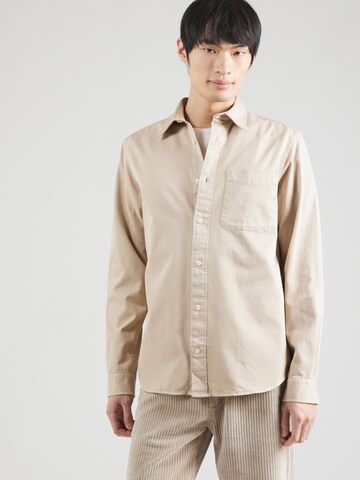 Jack & Jones Premium Regular fit Overhemd 'JPRCCDOVER' in Grijs: voorkant